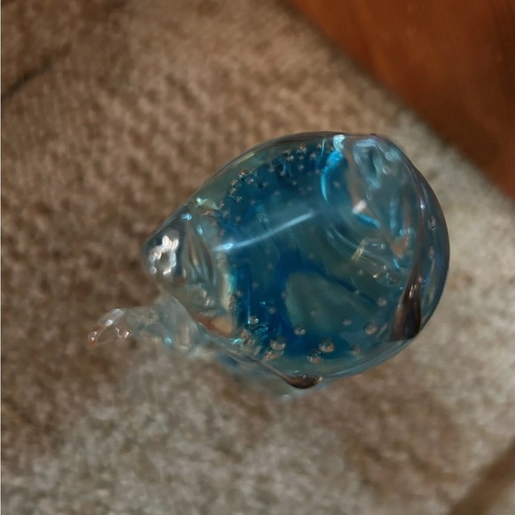 Vintage Elegant Murano Glass Cat Figurine - Blue - Picture 13 of 15